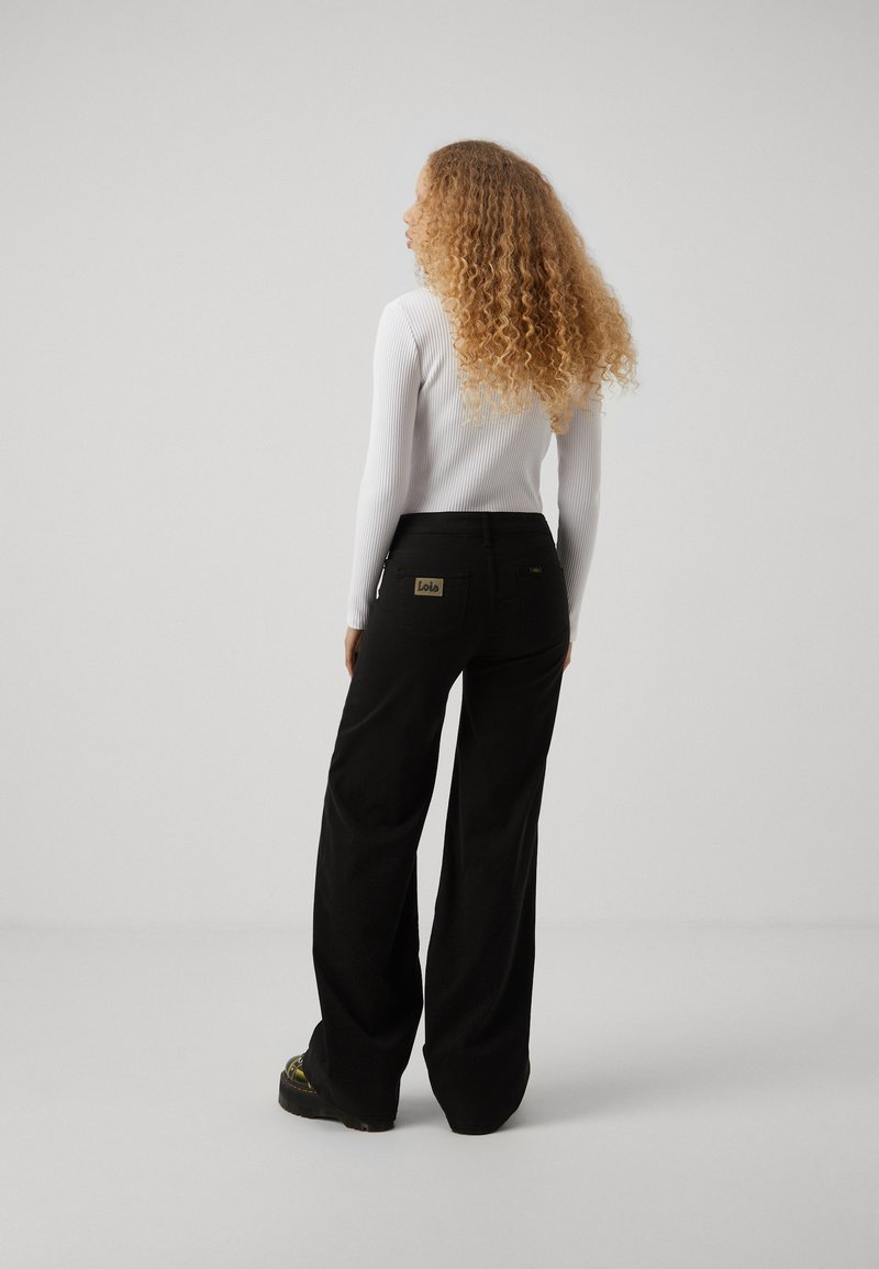 Wijde Broek voor Dames Uitlopende Leggings Stretch