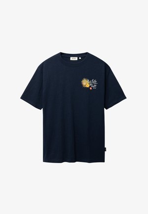 The Sunshine Brand, FINN BANANA BREEZE - Tricou cu imprimeu - blue dark navy
