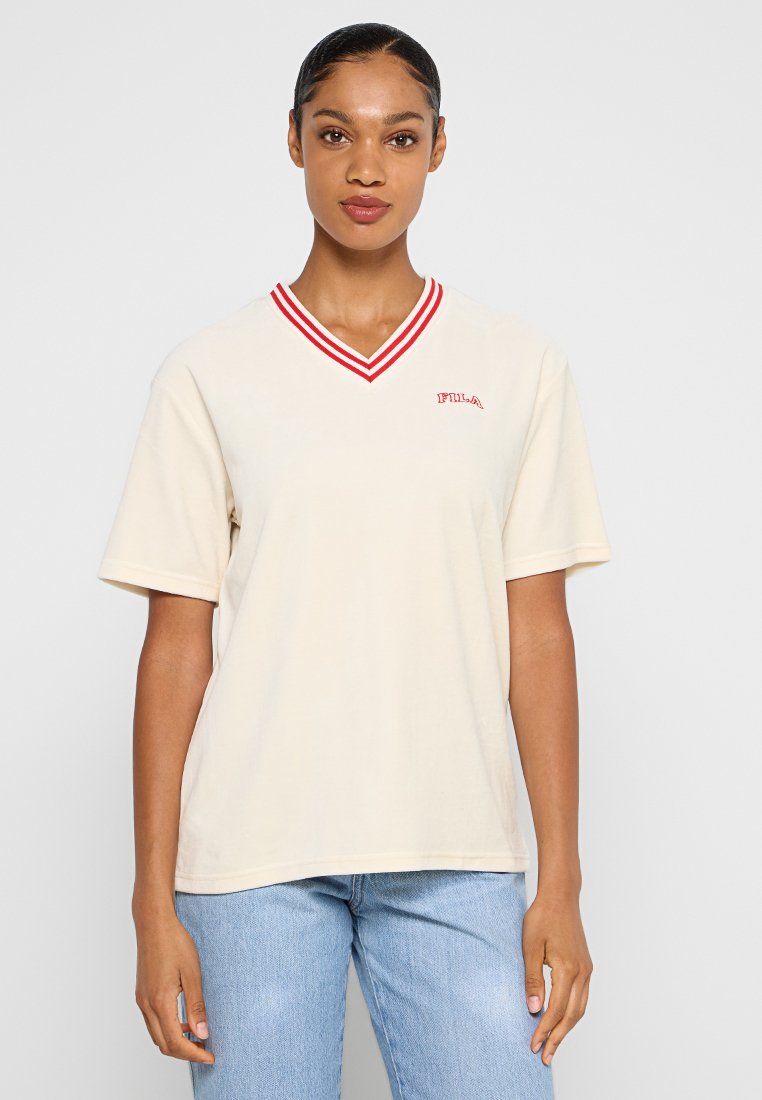 Fila T-shirt basic crème Fila T-shirt basic crème