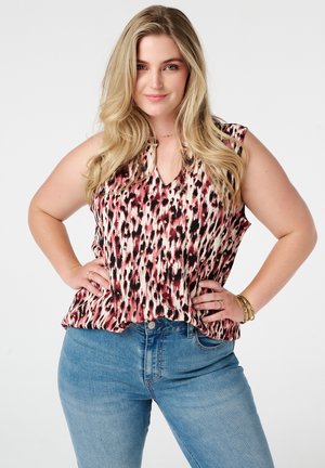 Blouse - multi berry