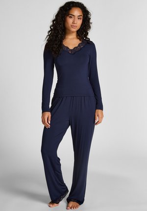 Hunkemöller SET - Pyjama - blue