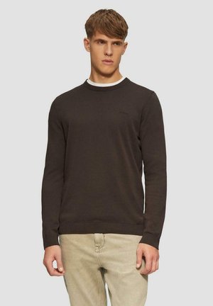 Strickpullover - braun