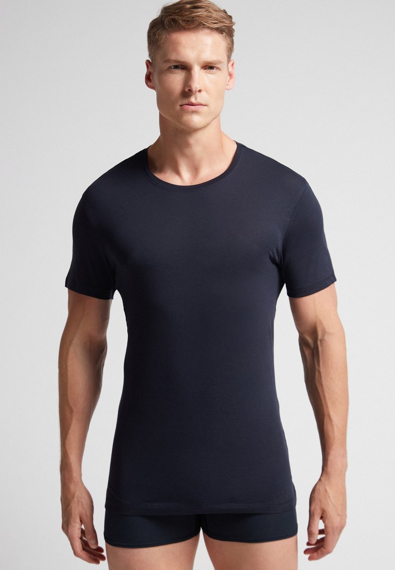 IUMAN Intimissimi Uomo CREW NECK - Hemd - blu notte