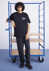 Carhartt WIP MECHANICS - Printtipaita - black