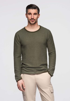 Ombre, Striktrøje - olive