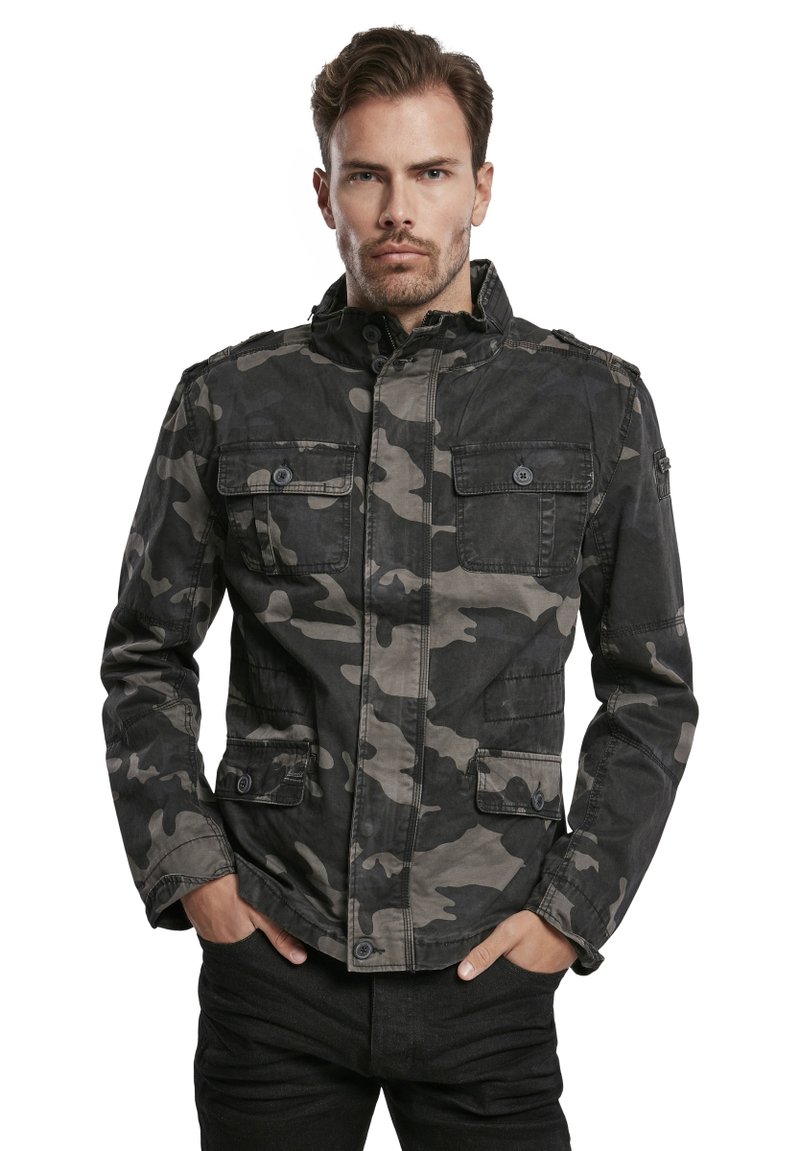 Herren Leichte Jacken | Brandit BRITANNIA Outdoorjacke darkcamo/tanne - TO16191 Herren Leichte Jacken | Brandit BRITANNIA Outdoorjacke darkcamo/tanne - TO16191