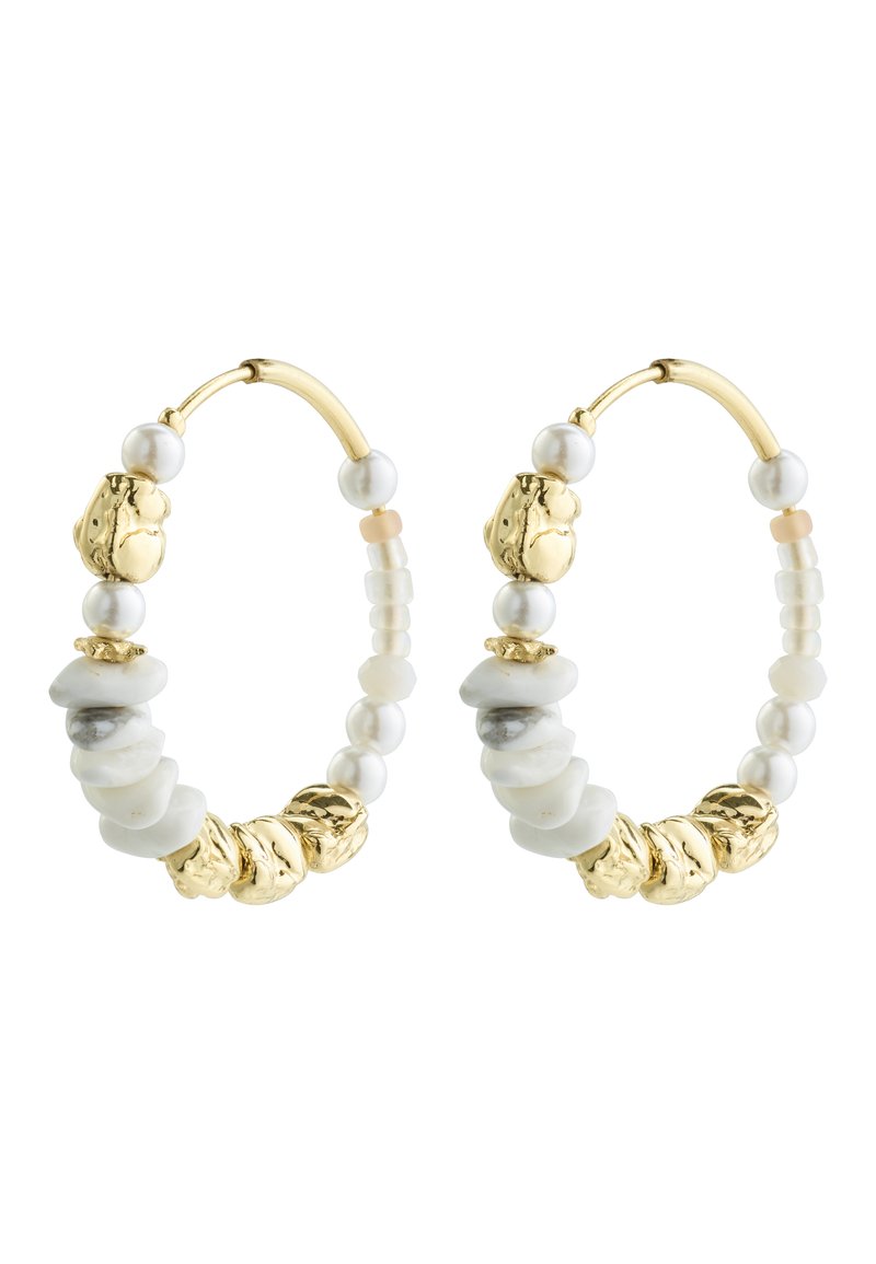 Pilgrim FORCE HOOP EARRINGS - Pendientes - gold-coloured