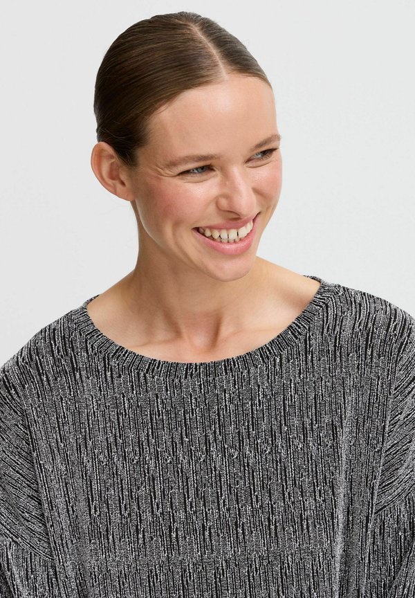 BYSHILOH - Long sleeved top - silver mix3