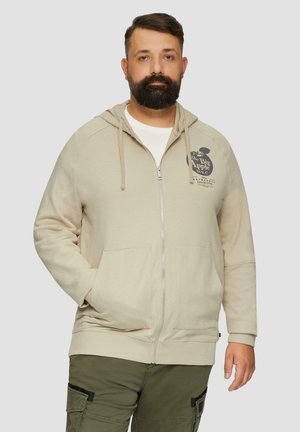 Sweatjacke - beige