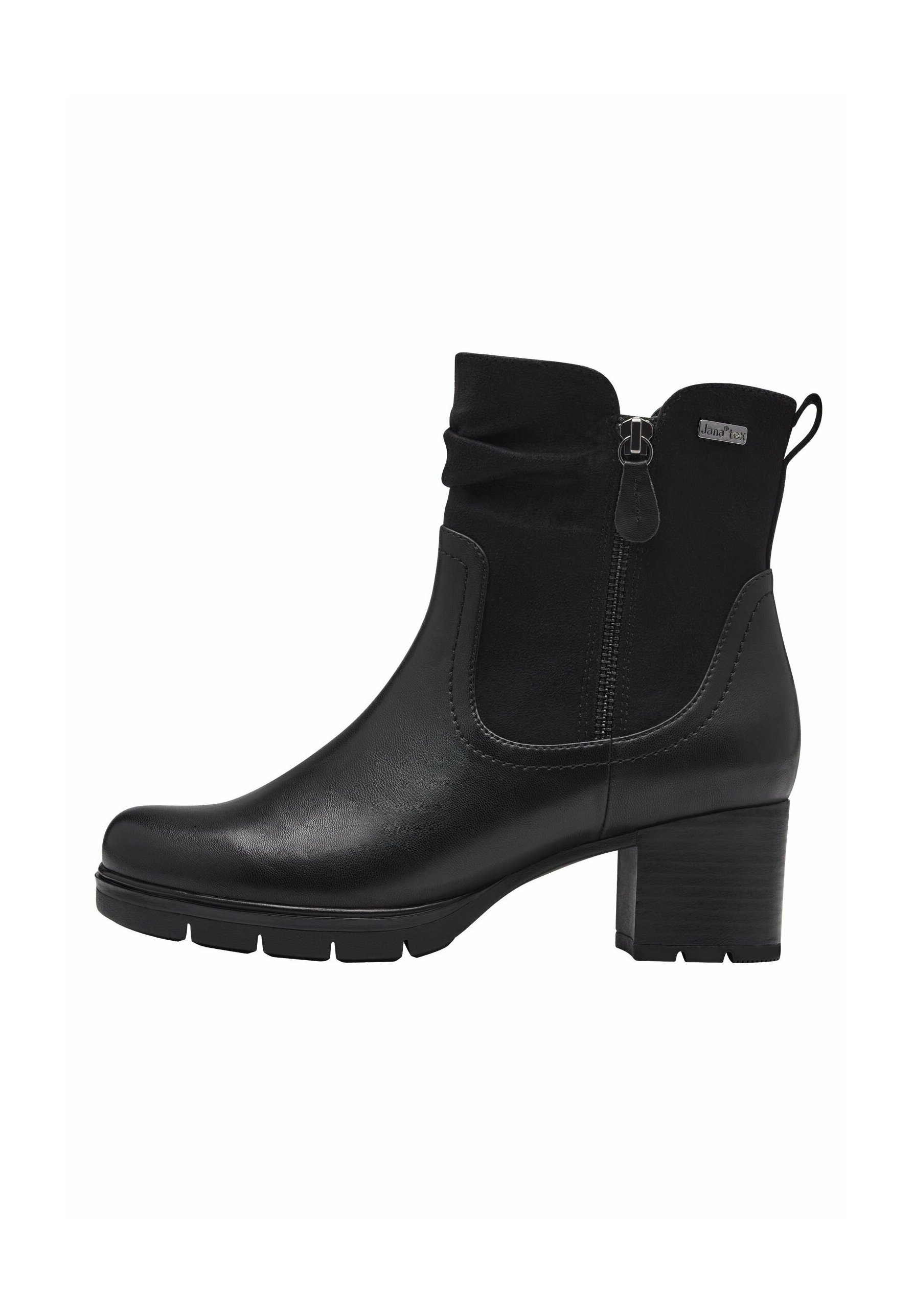 Bottines Femme Jana à Talon Bloc - Végan, Largeur Confort, Semelle Amovible - 2