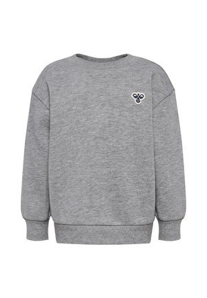 LOOSE CREWNECK BEE - Sweatshirt - grey melange
