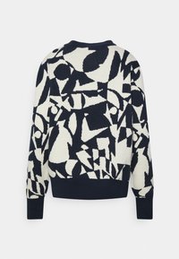 Monki Stickad tröja - black