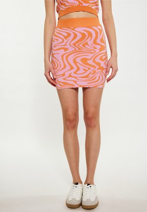 myMo, Mini skirts  - pink orange