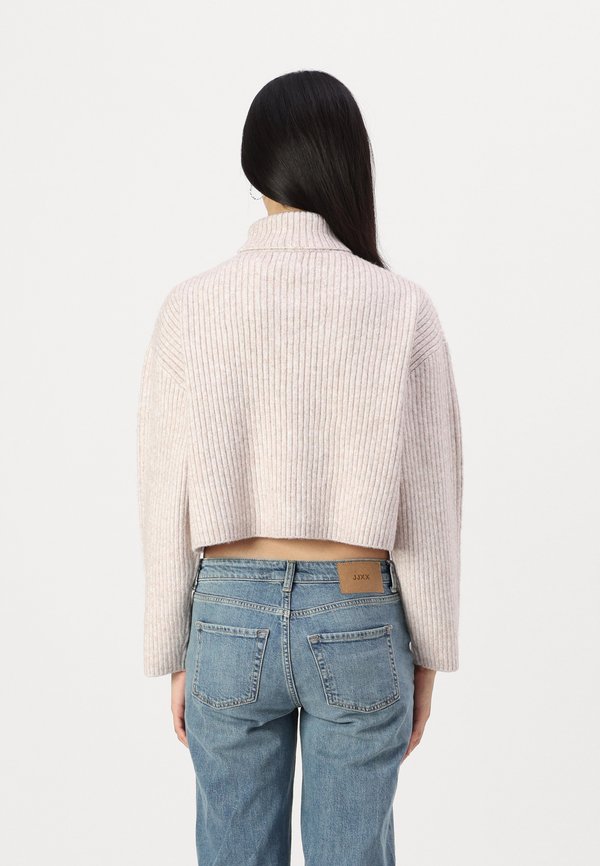 ONLMELANIE ROLLNECK - Jumper - oatmeal2