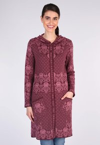 Sorgenfri Sylt GLORY - Strickjacke - dark grape