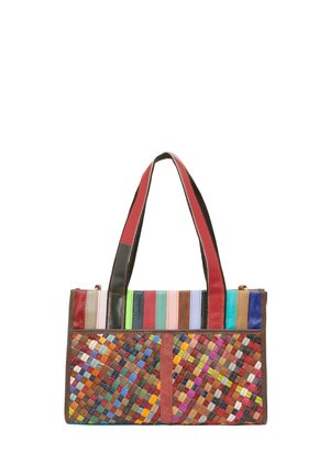 Shopper - brown multicolor