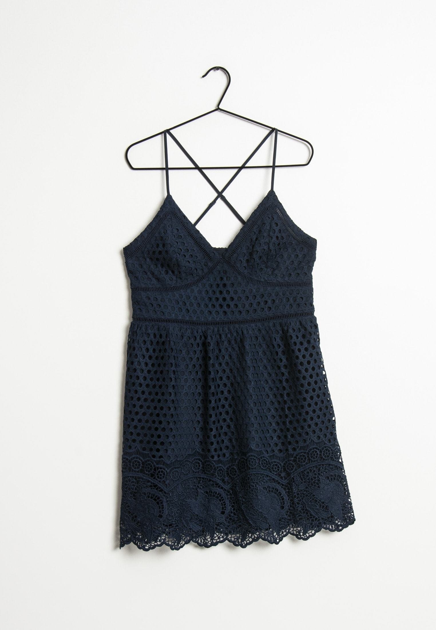 Abercrombie & Fitch Cocktail dress / Party dress - dark blue - (Pre-owned)  - Zalando.ie