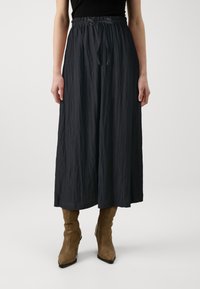 GAP PAPERBAG PULL ON SKIRT - A-vonalú szoknya - black