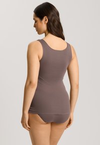 Hanro SEAMLESS - Maglietta intima - stonewash