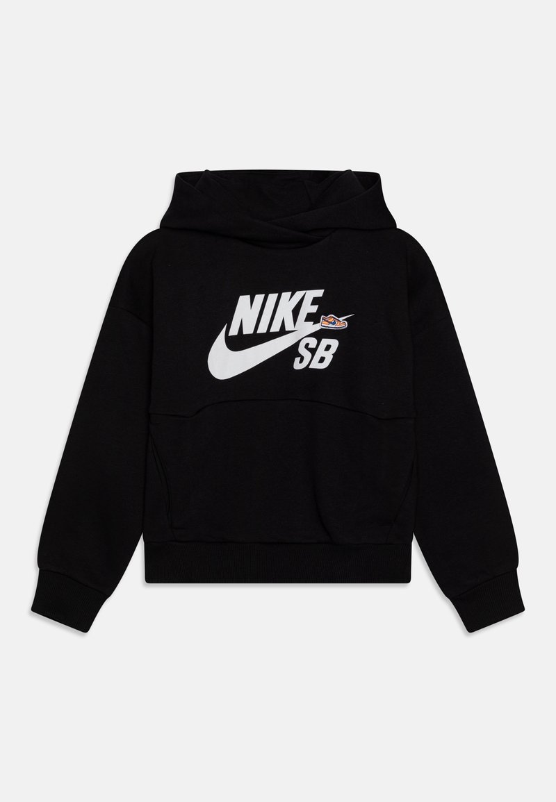 Nike SB ICON UNISEX - Hoodie - black/white