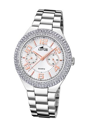 Lotus Montre à aiguilles - silberfarben