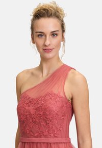 Vera Mont MIT PLISSEE - Cocktailjurk - bright rust