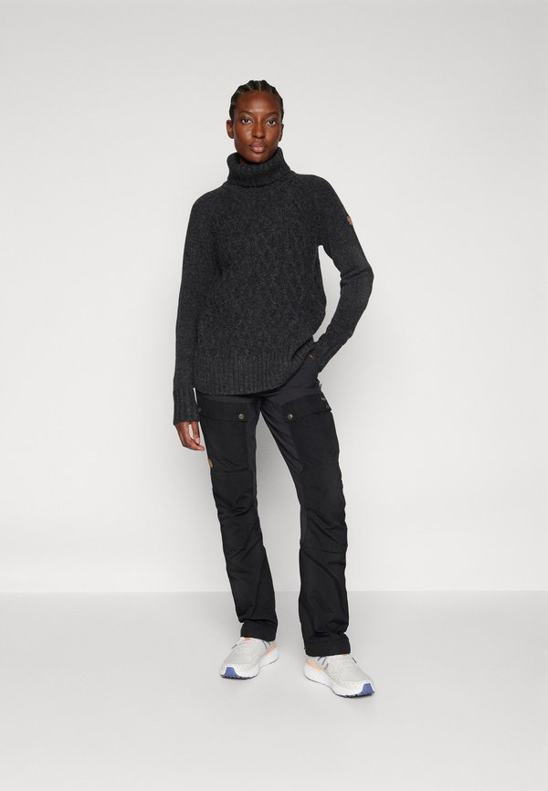 ÖVIK CABLE KNIT ROLLER NECK W - Jumper2