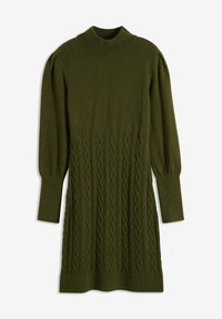 bonprix Abito in maglia - green