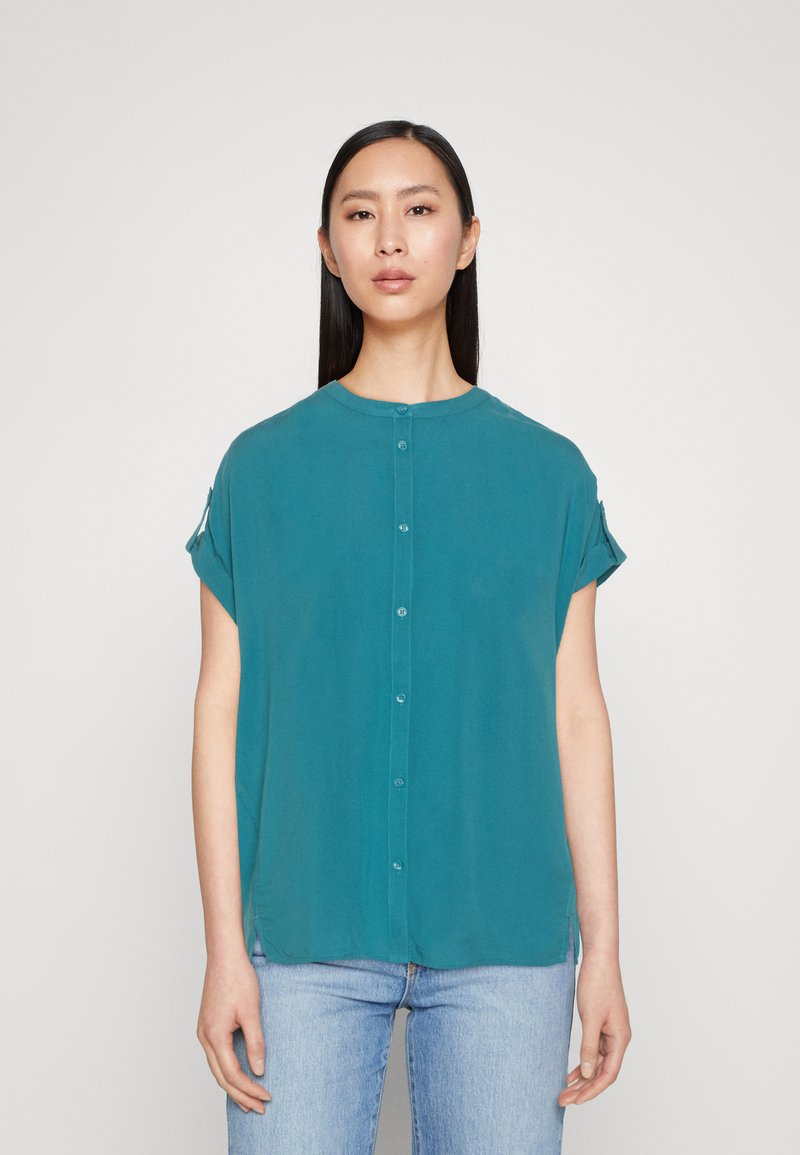 TOM TAILOR EASY SHAPE Blouse petrol green/turquoise Zalando.nl
