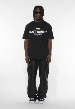 Lost Youth COOPERATIONS - Camiseta estampada - black