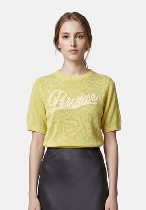 Roberta Rossi, ROBERTA ROSSI KNITWEAR - T-shirt print - giallo