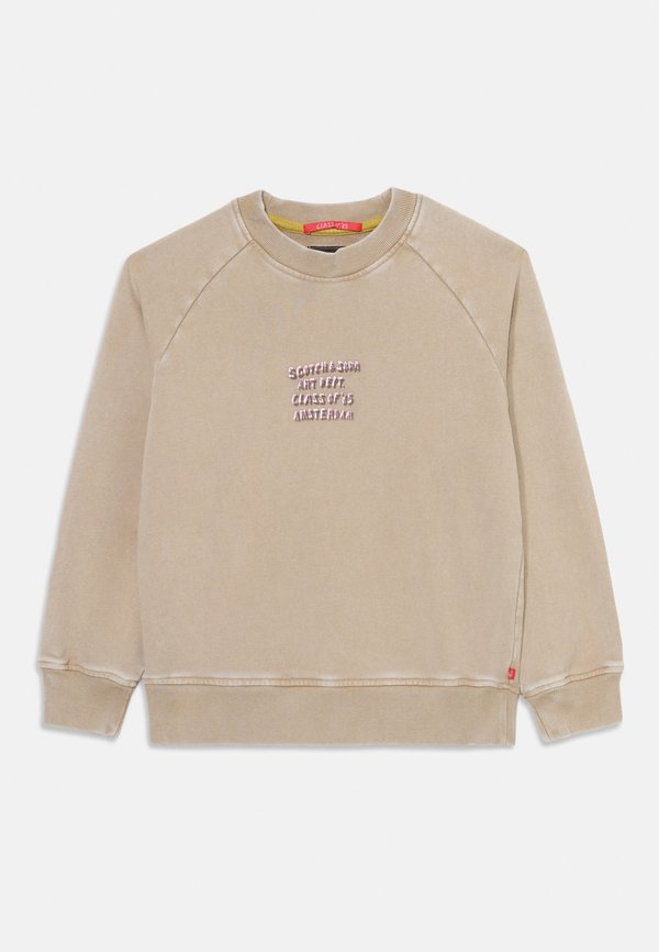 RELAXED FIT ARTWORK - Sweatshirt - plaza taupe