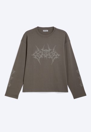 Weekday, GRAPHIC - Long sleeved top - dark grey