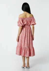 Koton FLORAL STRAPPY - Vestido informal - white