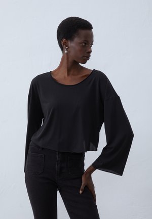 Langarmshirt - black