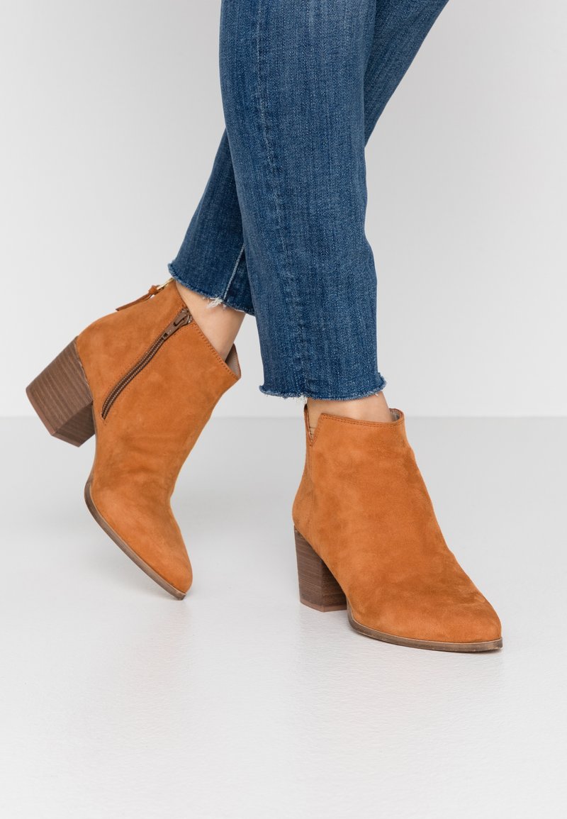 Steven New York NEVA - Ankle boots - bisquit