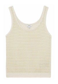 REGULAR FIT - CLAUDIA OPEN - Top - ivory