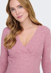 ONLY MATERNITY CACHE-COEUR  - Blouse - mesa rose