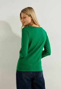 Cecil UNIFARBE - Langarmshirt - grün
