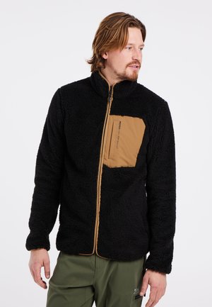 FULL ZIP  - Fleece jacket - true black