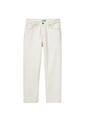 United Colors of Benetton, FIVE-POCKET REGULAR FIT TROUSERS.. - Vaqueros rectos - white