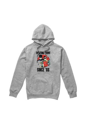 DC COMICS - BATMAN, BATMAN CLASSIC TV SINCE 66 - Hoodie - mottled light grey