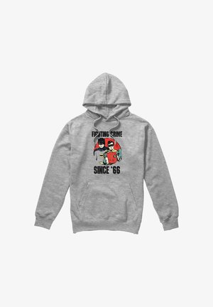DC COMICS - BATMAN, BATMAN CLASSIC TV SINCE 66 - Hoodie - mottled light grey