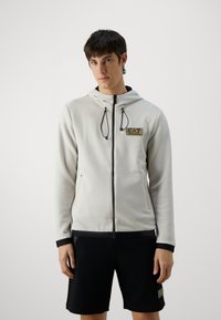 EA7 Emporio Armani Felpa con zip - beige