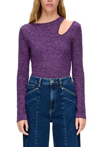 QS Langarmshirt - flieder