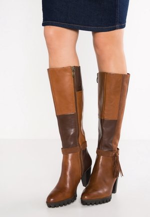 Bottes à plateau - brown