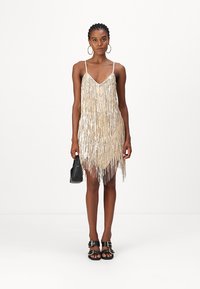 TWINSET DRESS - Vestito elegante - dull gold