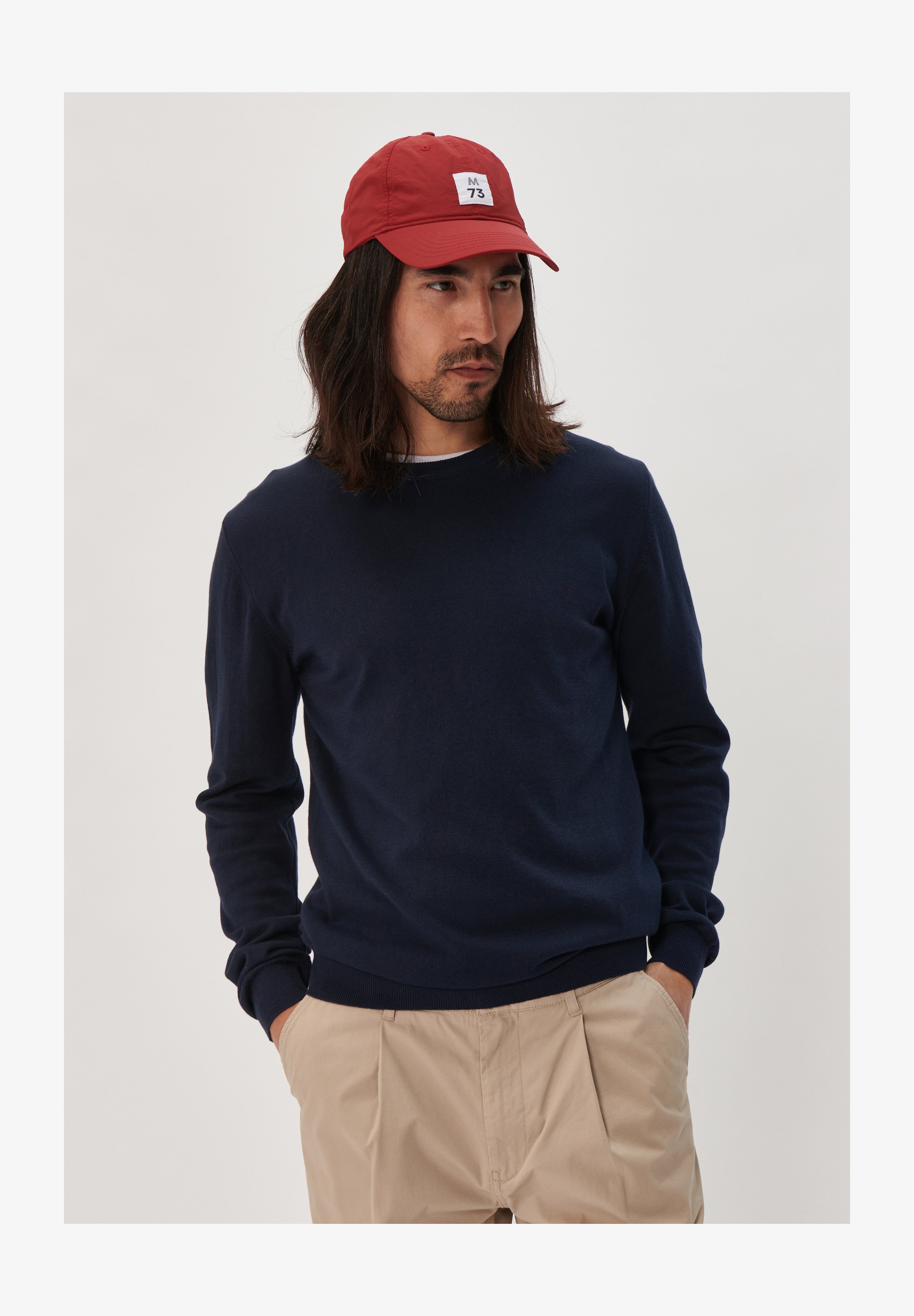 PJ PAUL JONES Maglione Uomo A Maglia Fine – Girocollo Basic, Vestibilità Normale, Maniche Lunghe, Composizione Morbida, Nero, Taglia S