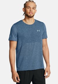 Under Armour SEAMLESS STRIDE - T-Shirt sport - horizon blue
