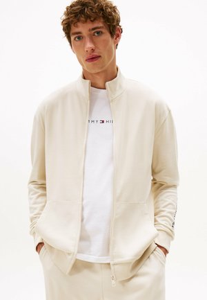ORIGINAL LOGO ZIP-THRU - Pyjama top - newsprint